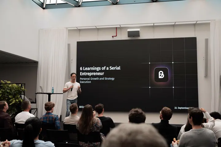 Keynote „6 Learnings of a Serial Entrepreneur“